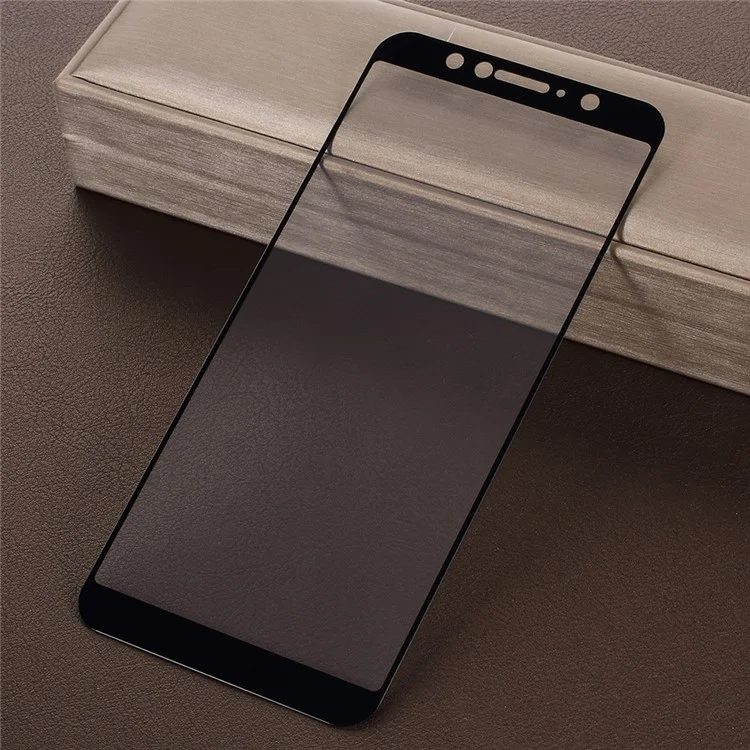 Full Size Silk Printing Tempered Glass Screen Protector Film for Asus Zenfone Max Pro (M1) ZB601KL