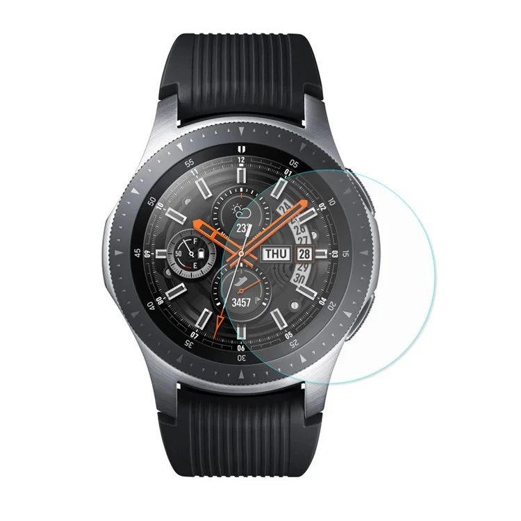 HAT PRINCE 0.2mm 9H 2.15D Tempered Glass Screen Guard Film for Samsung Galaxy Watch 46mm