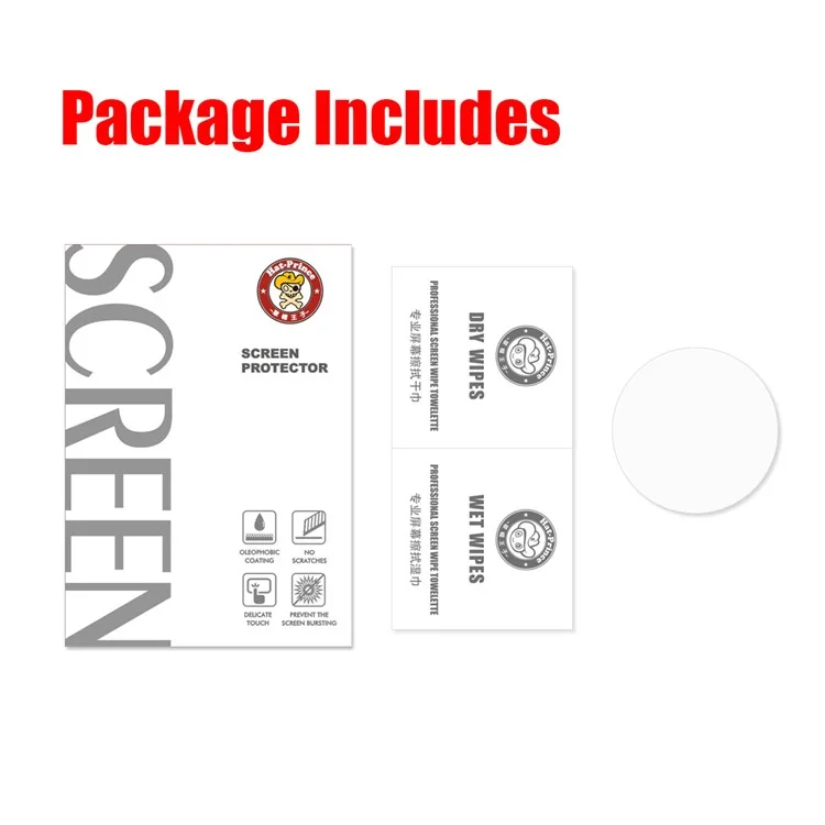 HAT PRINCE 0.2mm 9H 2.15D Tempered Glass Screen Guard Film for Samsung Galaxy Watch 46mm