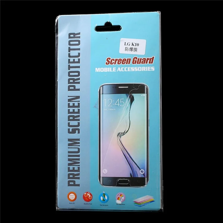 For LG K10 Complete Covering Soft Screen Guard Protective Film