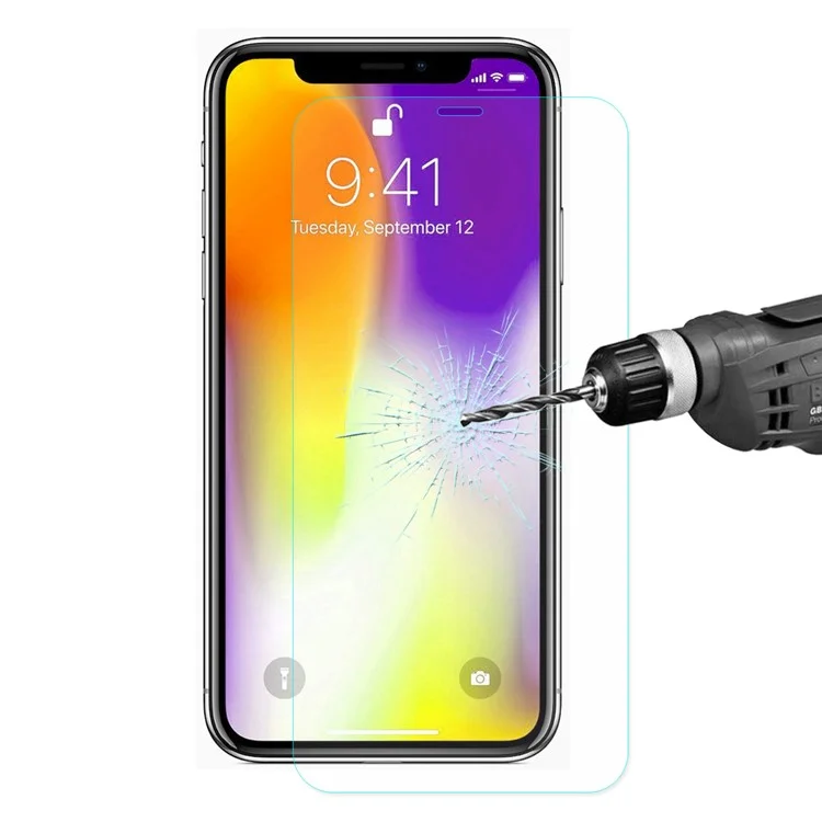 ENKAY HAT PRINCE 0.26mm 9H 2.5D Arc Edge Vetro Temperato Protettivo per iPhone (2019) 6.5" / XS Max 6.5 pollici