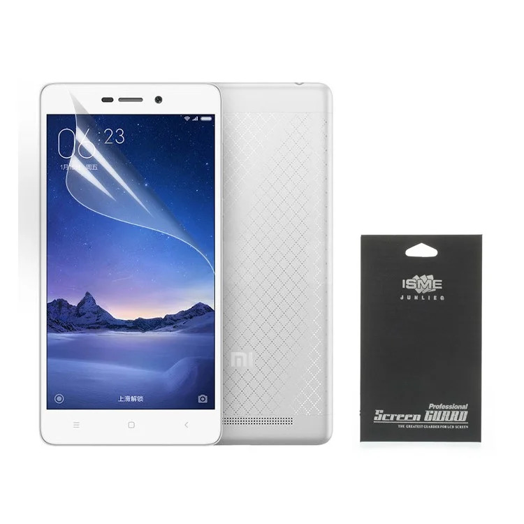 Ultra Clear LCD Screen Protector Film for Xiaomi Redmi 3 (Black Package)