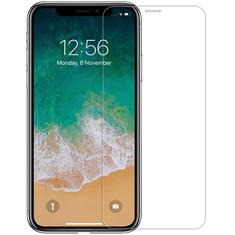 Protecteur D'écran Anti-rafales De Verre Trempé De Nillkin Amazing H Temporisé Pour IPhone (2019) 6.5 " / Xs Max 6,5 Pouces