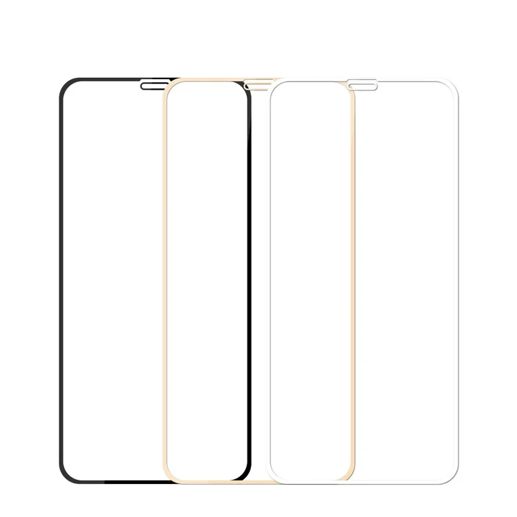 MOFI 9H Pellicola Protettiva in Vetro Temperato Full Screen per iPhone XS / X 5.8 pollici - Nero