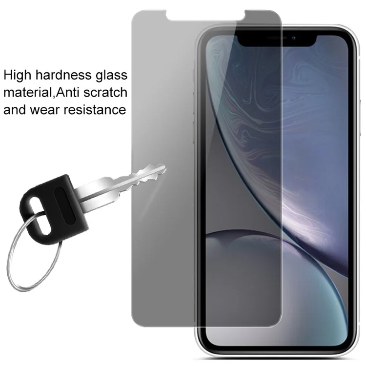 IMAK Privacy Anti-peep 9H Tempered Glass Screen Guard Film for iPhone (2019) 6.1" / XR 6.1 inch