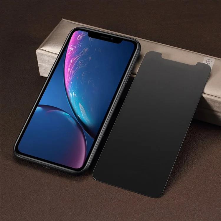 Privacy Anti-peep Tempered Glass Screen Guard Film para iPhone (2019) 6.1" / XR 6.1 pulgadas