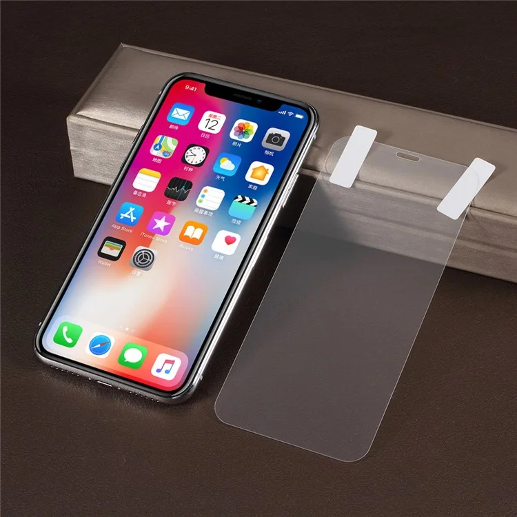 Für IPhone (2019) 5,8 " / Xs / X 5,8-Zoll-gehärteter Glasschirm-Schutzfolie (0,2 Mm) (hohes Aluminium)