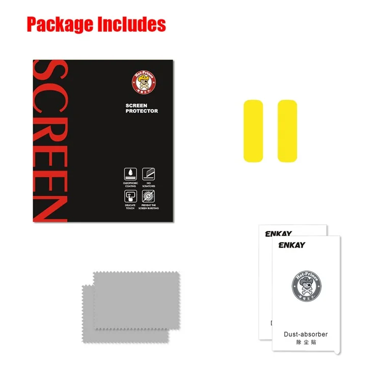 HAT PRINCE 2 pezzi/set Premium Clear Soft TPU Screen Protector per Garmin Vivosmart 4