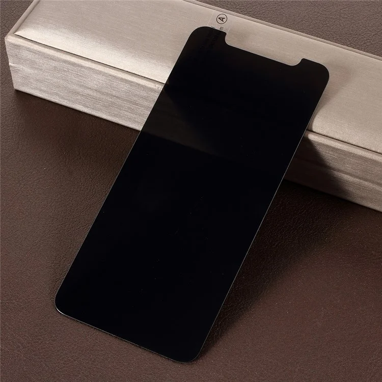 Película protectora de vidrio templado antiespia con borde afilado de 0,25 mm para iPhone (2019) 6.1 pulgadas / XR 6.1 pulgadas