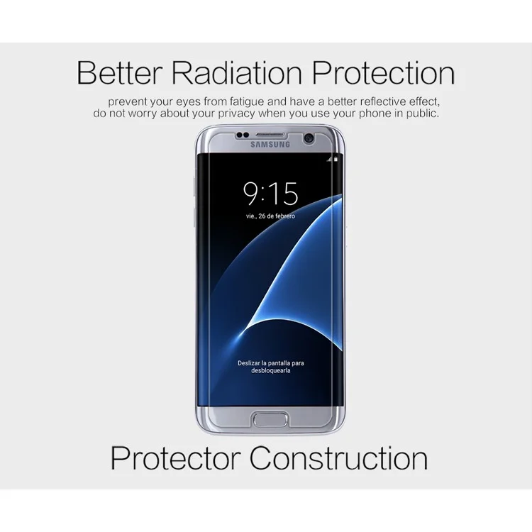 Protetor De Tela De Nillkin Fosco Para Samsung Galaxy S7 Edge G935 Resistente A Rastos