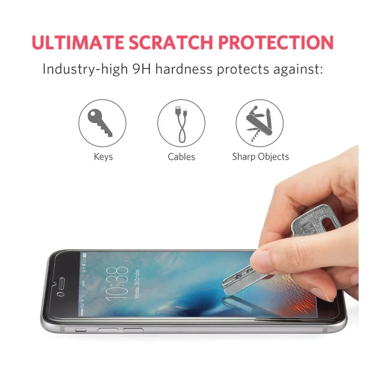 HAT PRINCE 0.33mm Tempered Glass Screen Protector Film Arc Edge for Huawei MediaPad M2 10.0