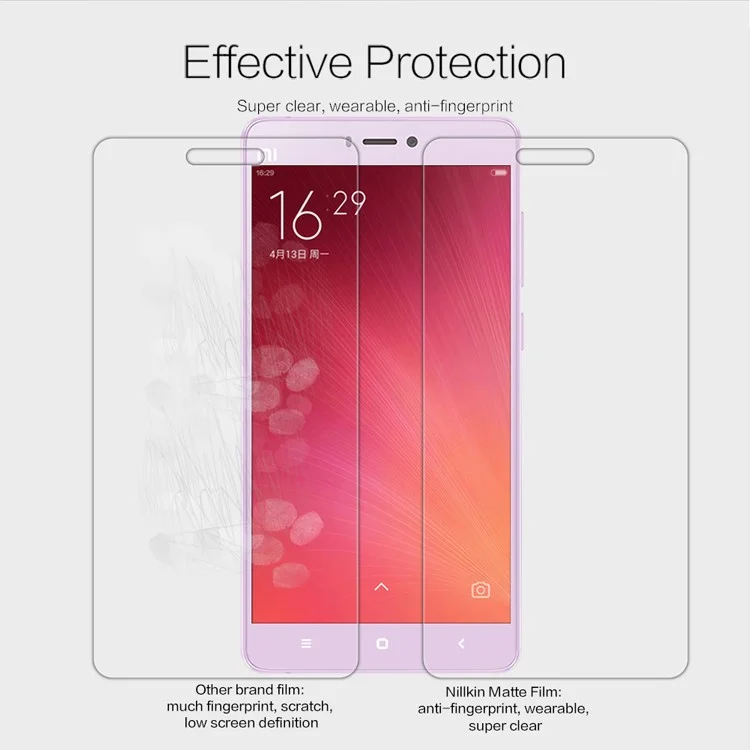 NILLKIN Screen Protector Shield Film for Xiaomi Mi 4S Scratch-resistant