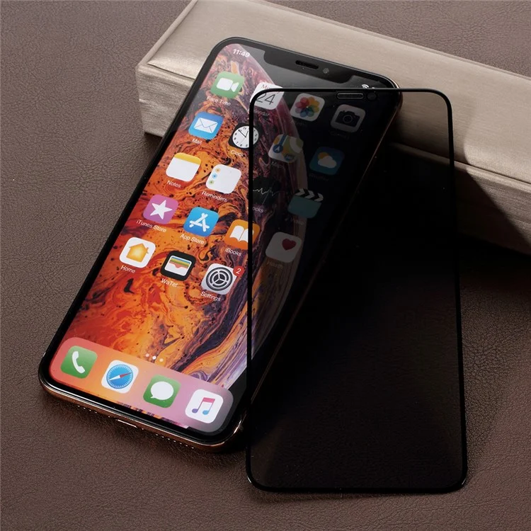 [Privacy Protection] [Anti-Explosion] 5d Gehärtetes Glasschirmschild Für IPhone (2019) 5,8 Zoll / Xs / X 5,8 Zoll