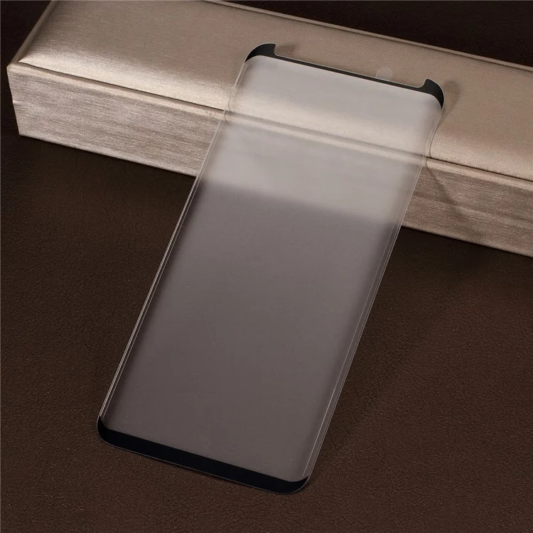 Rurihai Para Samsung Galaxy S9+ SM-G965 Protección de Pantalla de Vidrio Templado Curvado 3D (amigable Con la Caja)