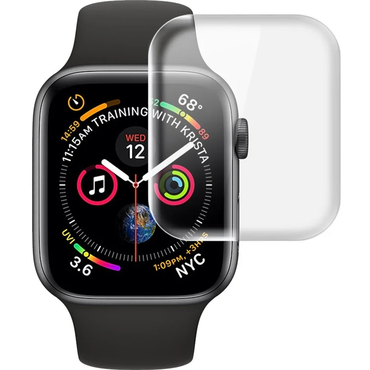 2Pcs/Set IMAK Hydrogel Film 3 Full Coverage Soft Screen Guard Film for Apple Watch Series 4 44mm