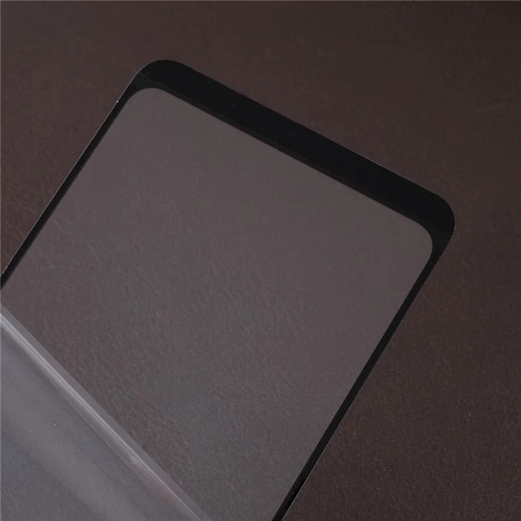 Silk Printing Tempered Glass Full Screen Protection Film for Xiaomi Redmi Note 6 Pro - Black