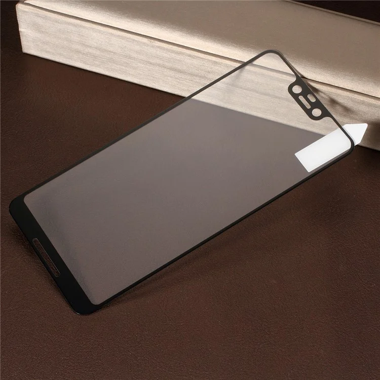 RURIHAI Solid Defense Tempered Glass Full Size Screen Shield for Google Pixel 3 XL