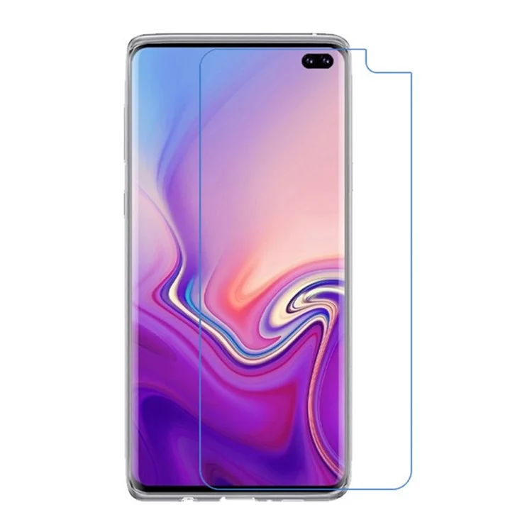 For Samsung Galaxy S10 Plus [Anti-glare] Anti-fingerprint LCD Screen Guard Film [Support Ultrasonic Fingerprint Unlock]