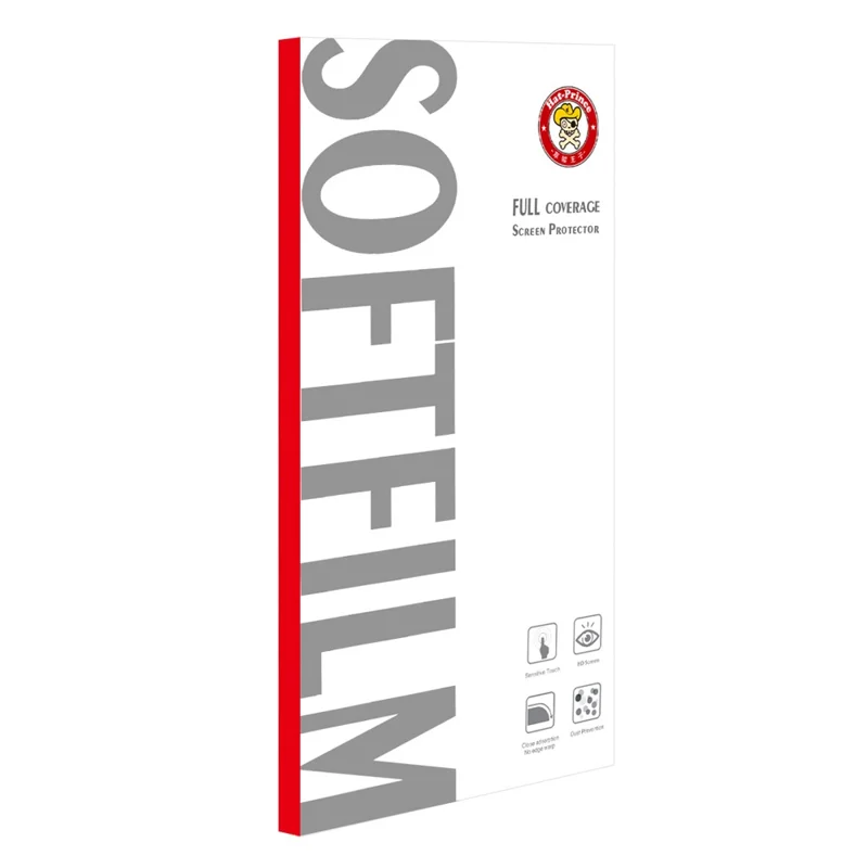 HAT PRINCE for Samsung Galaxy S10 Plus 3D Full Size PET Curved Hot Bending HD Clear Screen Protector [Support Ultrasonic Fingerprint Unlock]