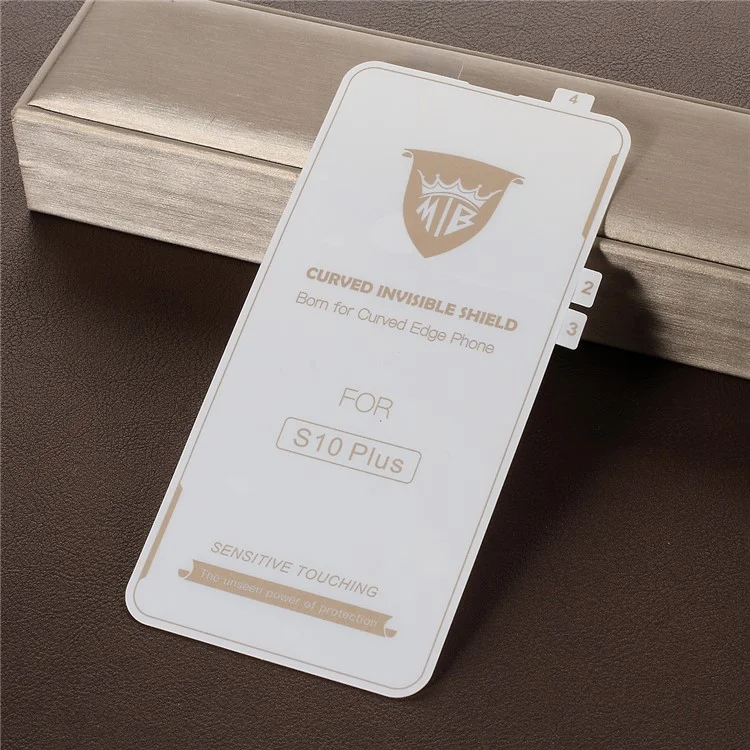 Для Samsung Galaxy S10 Plus Anti-scratch Ultra Clear Soft PET Hydrogel Protector Film Full Screen Covering [Support Ultrasonic Fingerprint Unlock]