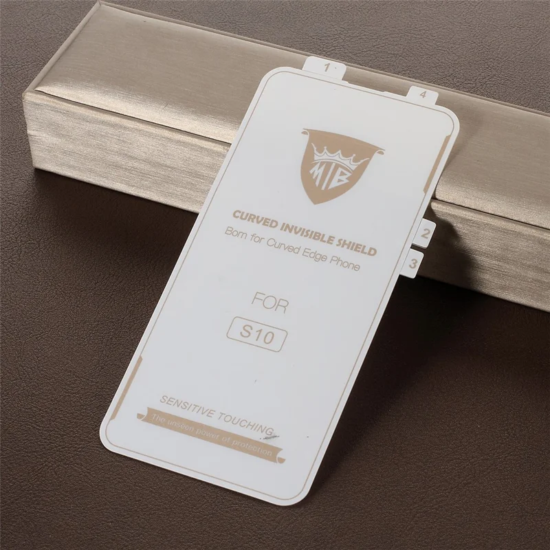 For Samsung Galaxy S10 Soft PET Hydrogel Protector Film Full Screen Covering [Support Ultrasonic Fingerprint Unlock]