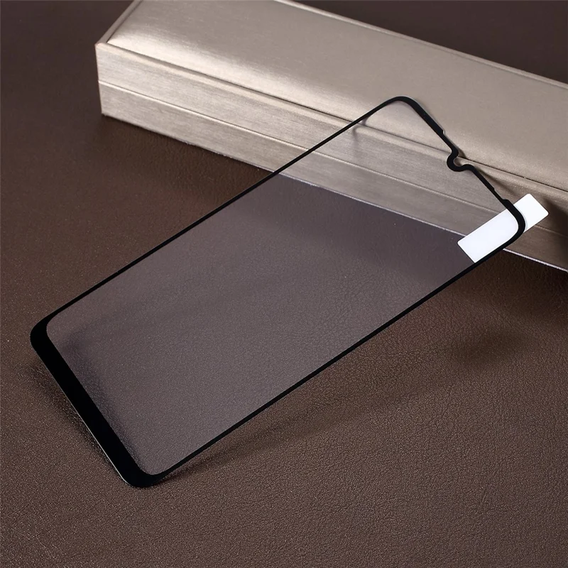 Silk Printing Tempered Glass Full Size Screen Protection Film (Full Glue) for Xiaomi Redmi Note 7 / Note 7 Pro (India)