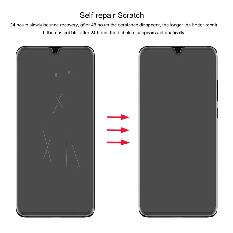 HAT PRINCE 3D Full Size Soft Screen Protection Film for Huawei P30 Pro