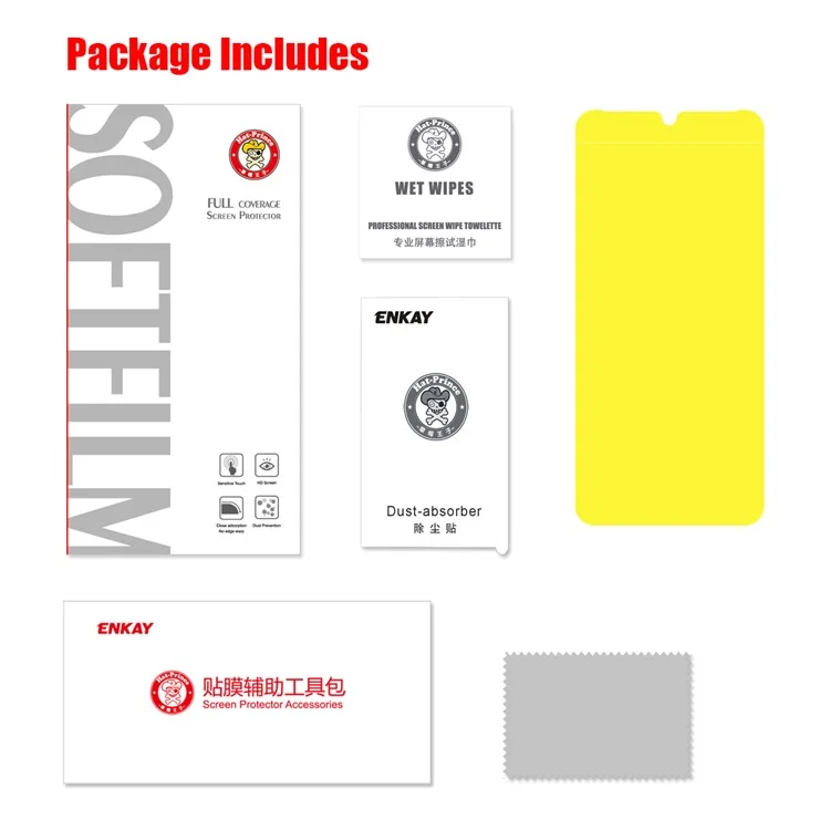 HAT PRINCE 3D Full Size Soft Screen Protection Film для Huawei P30 Pro