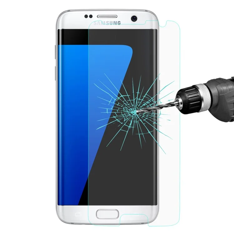 HAT PRINCE Tempered Glass Screen Protector for Samsung Galaxy S7 edge G935 0.26mm 9H 2.5D Arc Edge