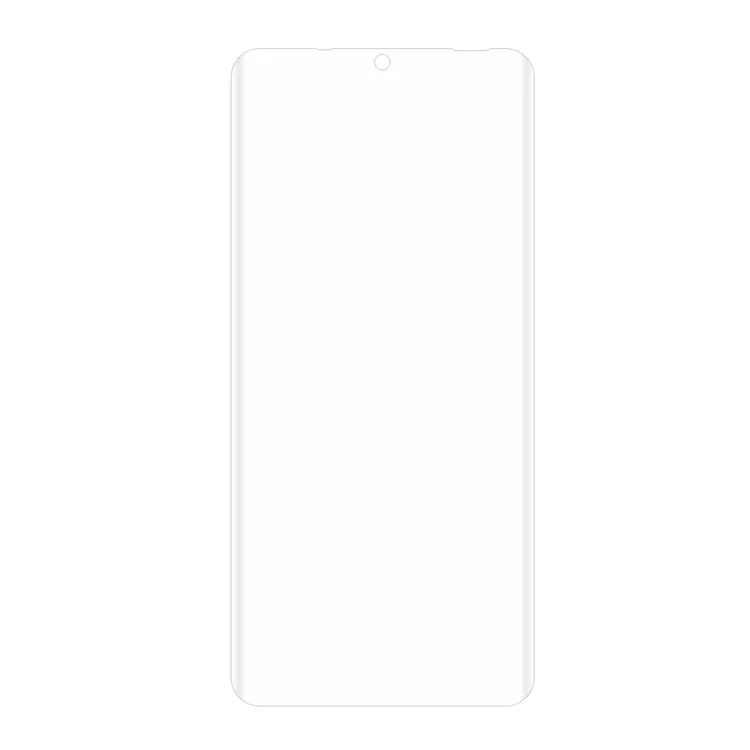 HAT PRINCE 3D Protector de pantalla completa de tamaño real PET con doblado en caliente HD para Huawei P30 Pro