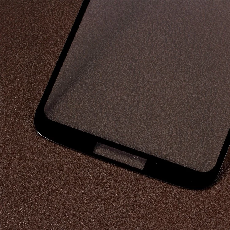 Film de protection d'écran en verre trempé pour impression sérigraphique de taille réelle (colle complète) pour Motorola Moto G7 Power
