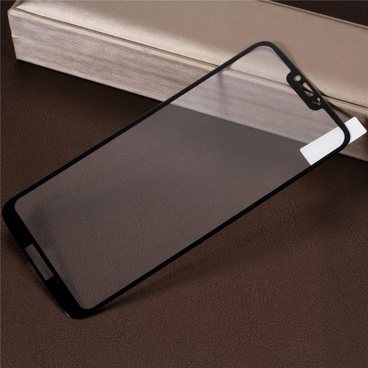 Film de protection d'écran en verre trempé pour impression sérigraphique de taille réelle (colle complète) pour Motorola Moto G7 Power