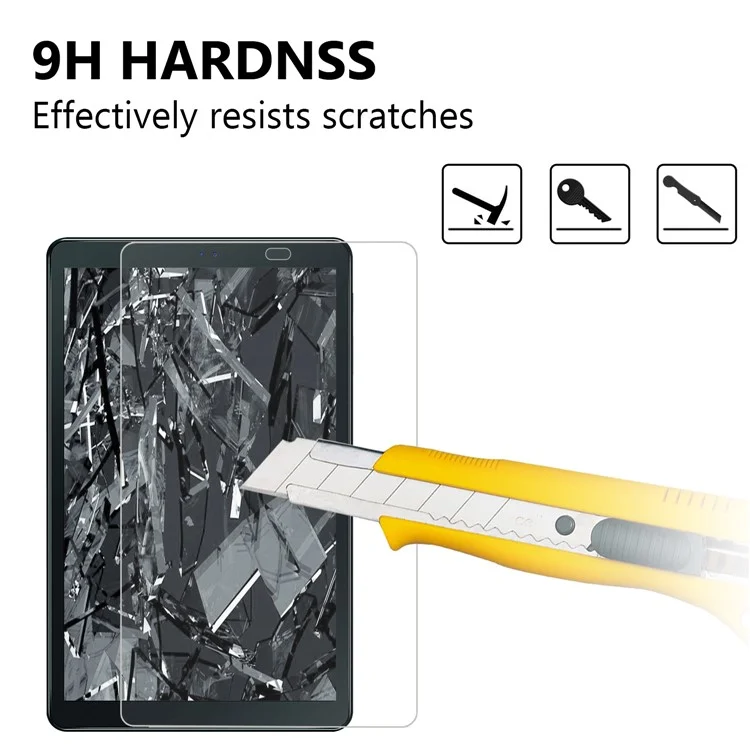 0.25mm Arc Edge 9H Full Screen Coverage Tempered Glass Protector for Samsung Galaxy Tab A 10.5 (2018) T590 T595