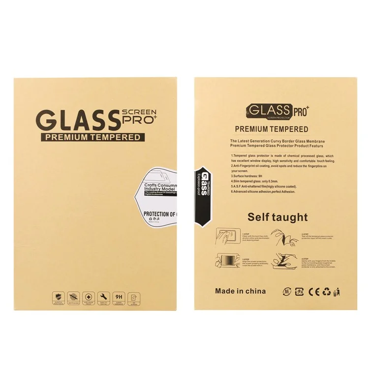 Para Huawei MediaPad T3 10 0.25mm Arc Edge 9H Película protectora de vidrio templado que cubre toda la pantalla y es a prueba de golpes