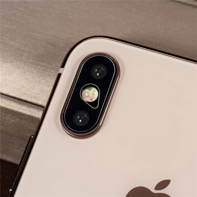 RURIHAI Tempered Glass Camera Lens Protector Film for iPhone X/XS 5.8 inch