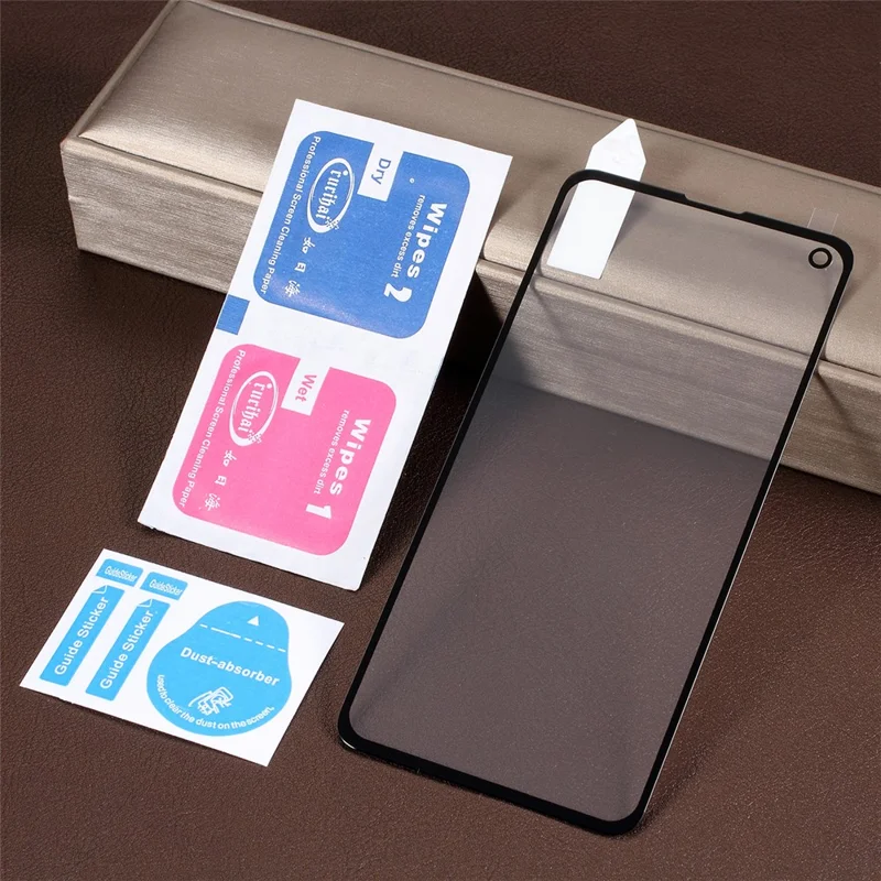 RURIHAI Full Screen Silk Printing Tempered Glass Protector 0.26mm for Samsung Galaxy S10e