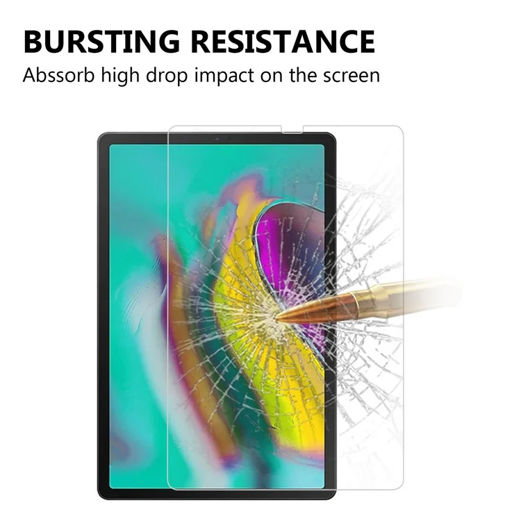 Película De Pantalla De Vidrio Templado De Tamaño Completo De 0.25mm 9h Para Samsung Galaxy Tab S5E
