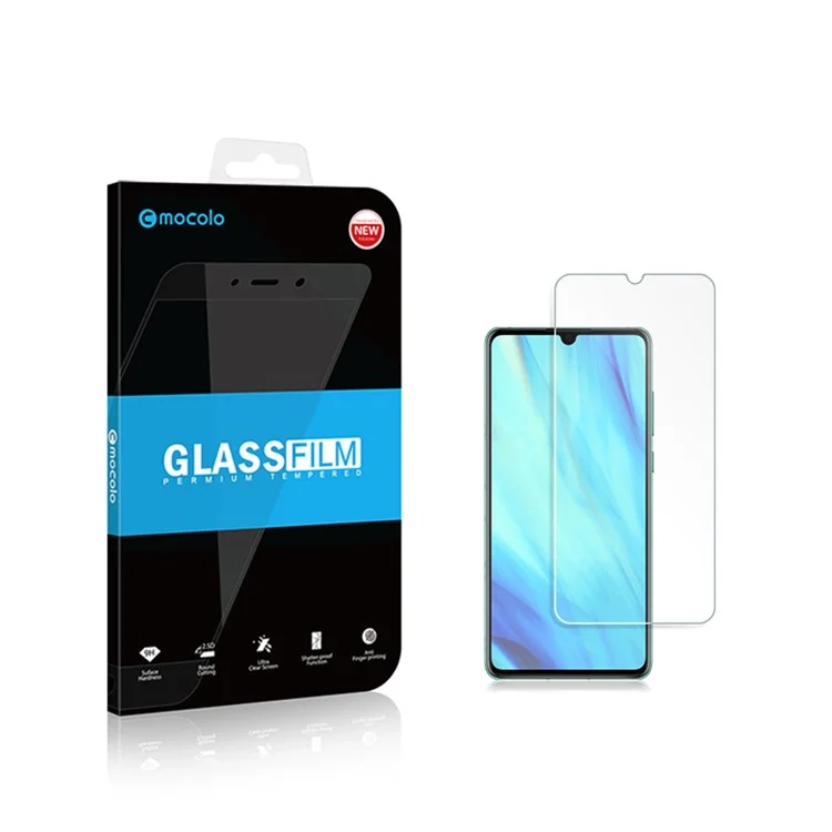 Película Protectora De Cristal De Vidrio Templado Ultra Claro MOCOLO Para Huawei P30 Lite / NOVA 4E / P30 Lite Nueva Edición