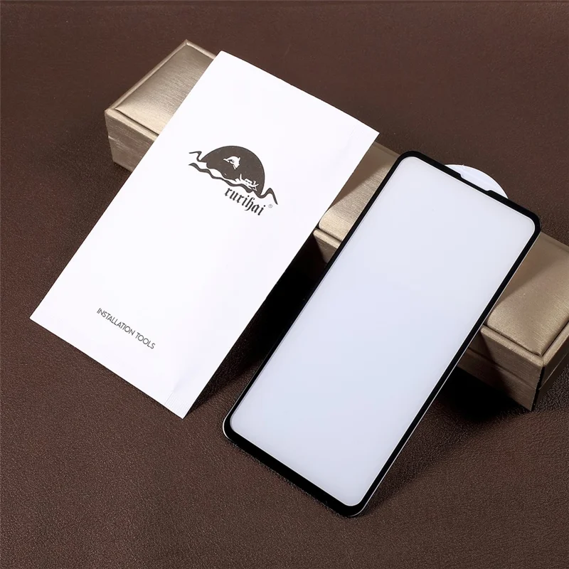 RURIHAI 3D Curved [Full Glue Full Cover] Tempered Glass Screen Protector for Samsung Galaxy S10e
