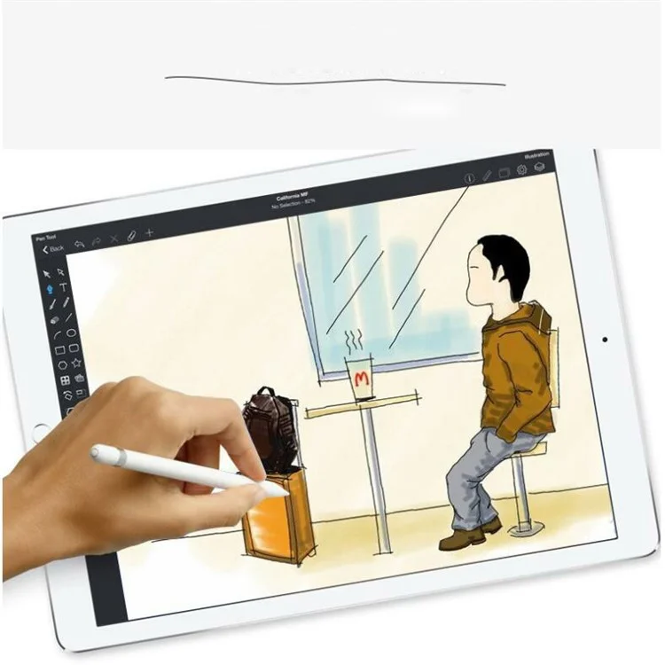 Pet-papierartige Prptektive Lcd-screen-protektorfilm Für Apple Ipad Pro 12,9 Zoll (2021) (2020) (2018)