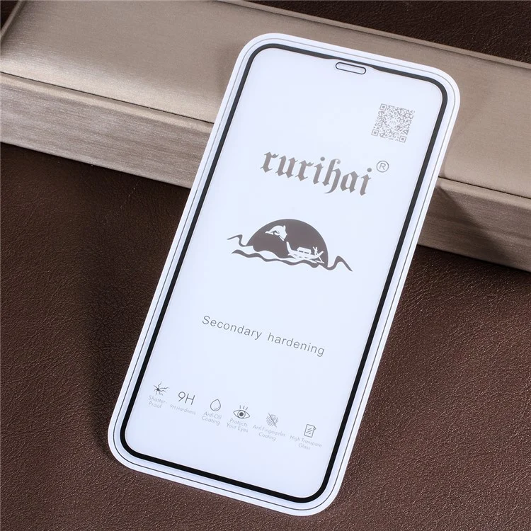 RURIHAI 0.26mm Matte Surface Tempered Glass Screen Film for iPhone 11 Pro 5.8 inch (2019) / Xs / X (5.8 inch)