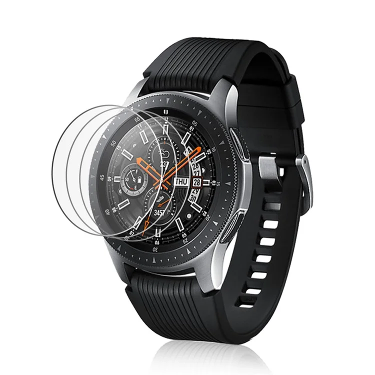 3Pcs/Pack Explosion-proof Tempered Glass Screen Protective Film for Samsung Galaxy Watch 42mm