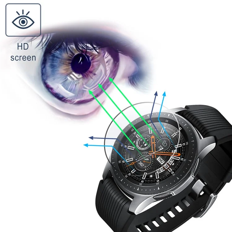 3Pcs/Pack Explosion-proof Tempered Glass Screen Protective Film for Samsung Galaxy Watch 42mm