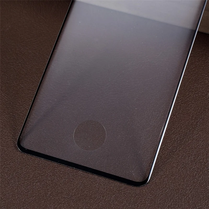 Curved Full Size Tempered Glass Screen Protector Film for Samsung Galaxy S10 Plus (Fingerprint Unlock)
