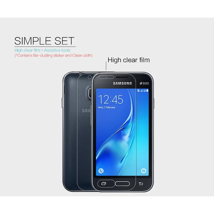 NILLKIN Ultra Clear Anti-fingerprint Screen Film for Samsung Galaxy J1 Nxt / J1 mini (2016)
