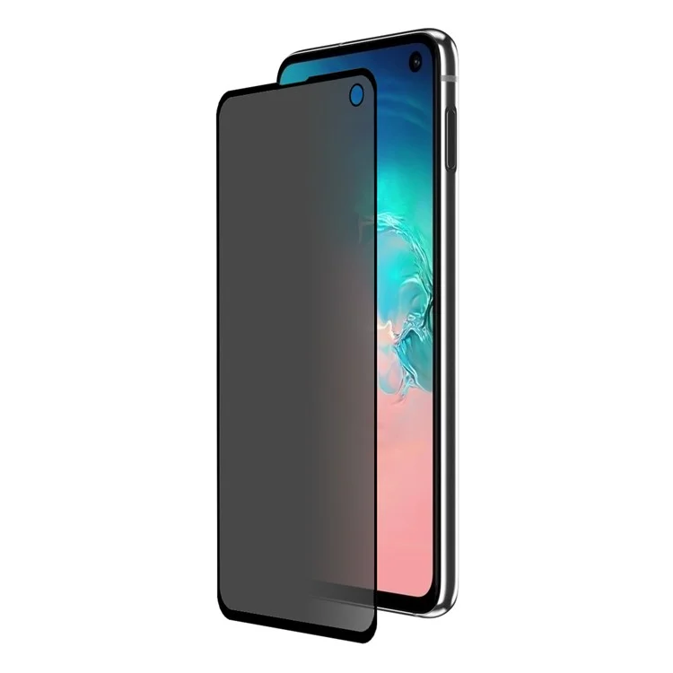 Hut Prince 0.26mm 9h 2.5d Privacy Protection Full Screen Tempered Glass Guard Film Für Samsung Galaxy S10e