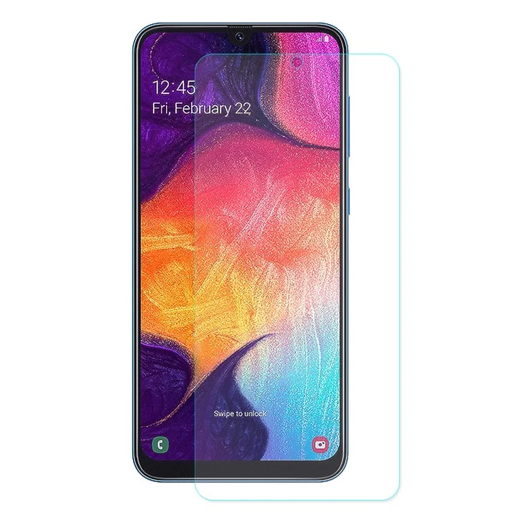 Enkay Hat Prince 0,26 mm 9H Protecteur D'écran en Verre Trempé Pour Samsung Galaxy M30 / A40s / A50 / A30 / A20 (bord D'arc 2.5d)