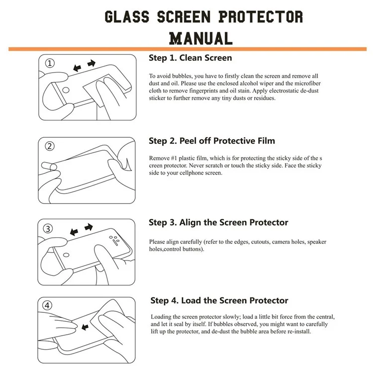 ENKAY HAT PRINCE 9H 0,26 mm Film Protettore a Schermo di Vetro Temperato Per Xiaomi Mi 9 SE 2.5D Arc Edge