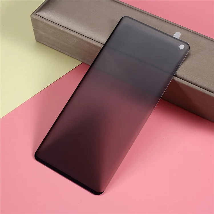 Защитное стекло с изогнутым экраном и полным покрытием для Samsung Galaxy S10 (не поддерживает ультразвуковой датчик отпечатков пальцев)