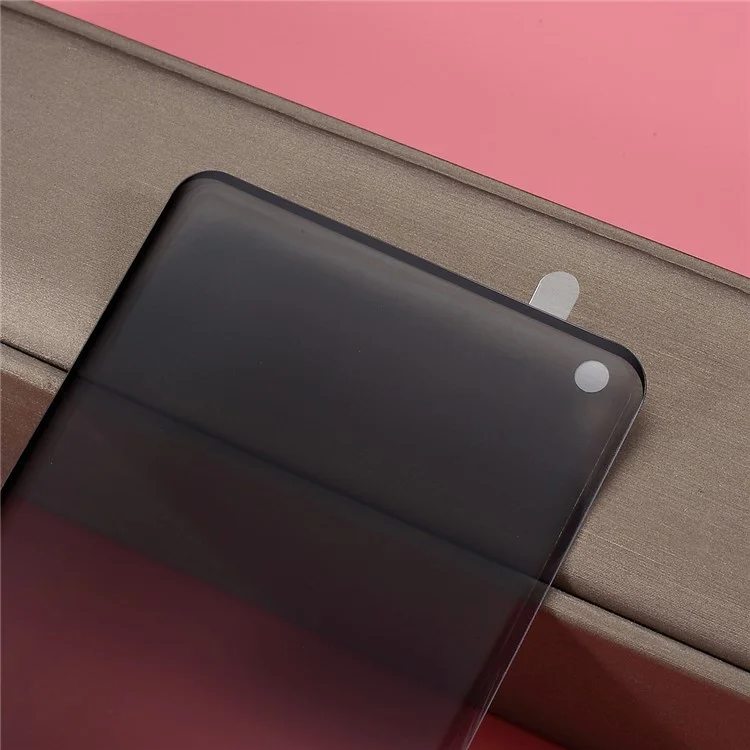 Защитное стекло с изогнутым экраном и полным покрытием для Samsung Galaxy S10 (не поддерживает ультразвуковой датчик отпечатков пальцев)
